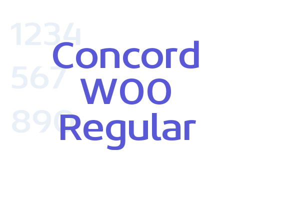 Concord W00 Regular