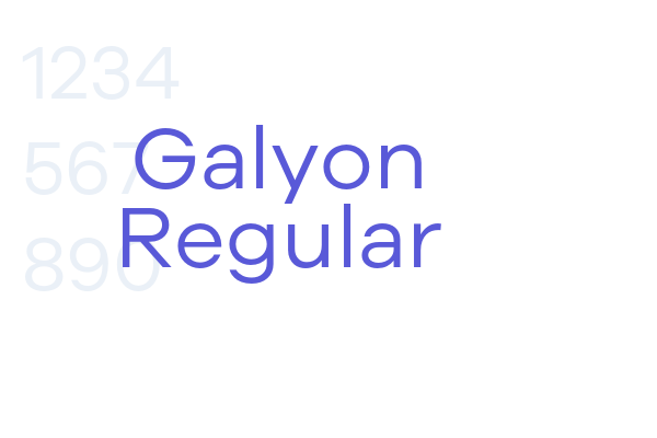 Galyon Regular