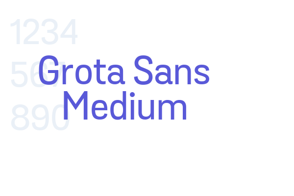 Grota Sans Medium