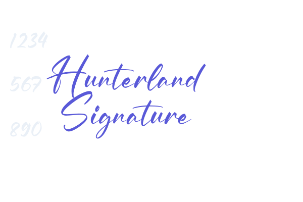 Hunterland Signature