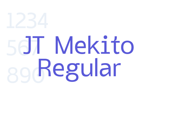 JT Mekito Regular