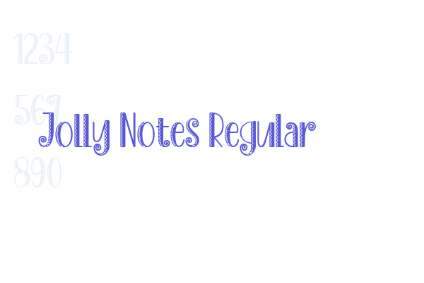 Jolly Notes Regular