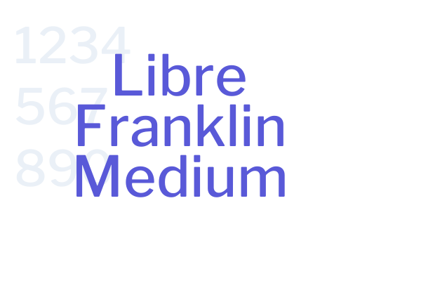 Libre Franklin Medium