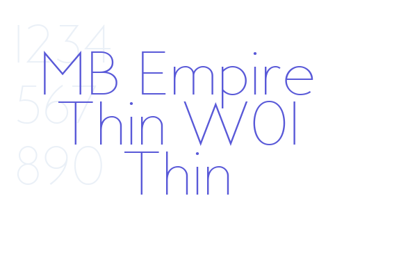 MB Empire Thin W01 Thin