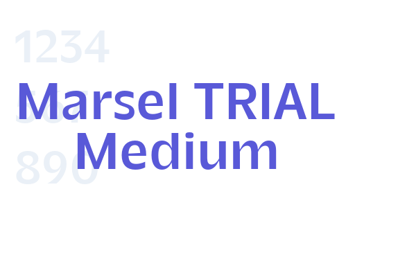 Marsel TRIAL Medium