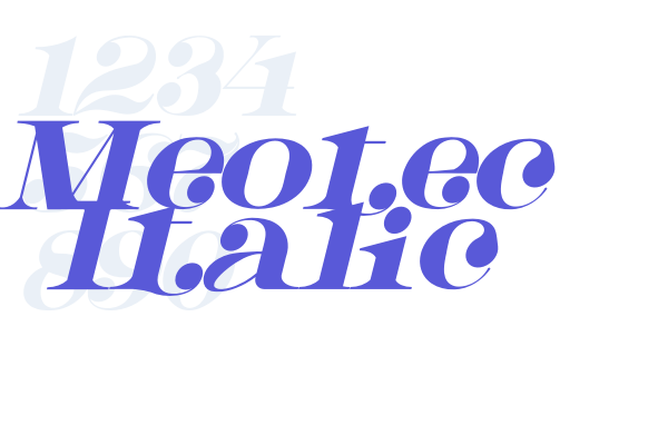 Meotec Italic