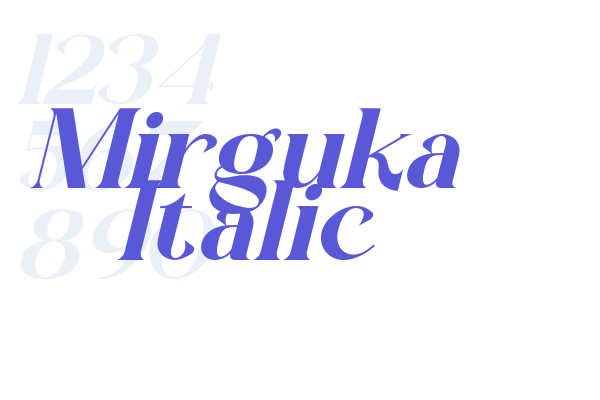 Mirguka Italic