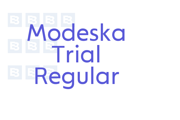 Modeska Trial Regular