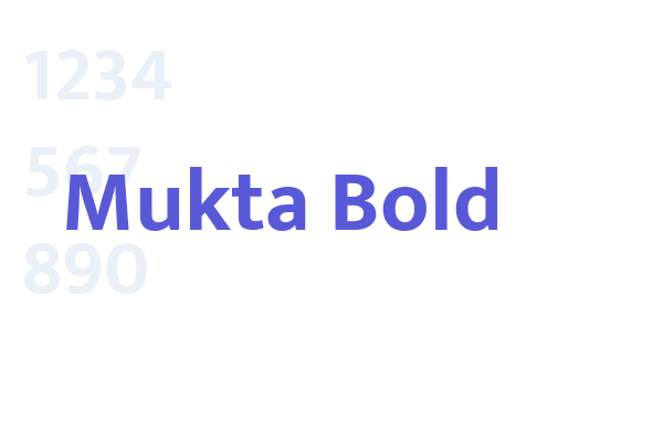 Mukta Bold