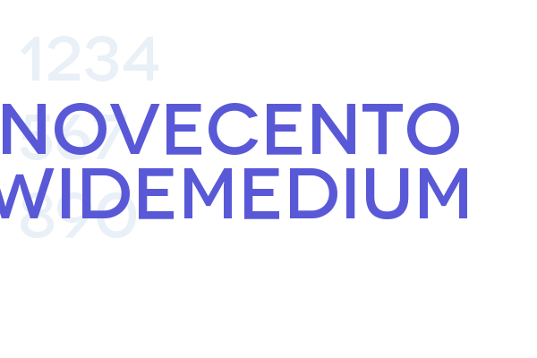 Novecento WideMedium