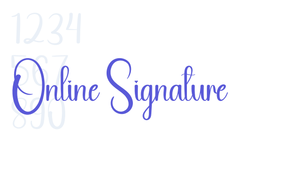 Online Signature