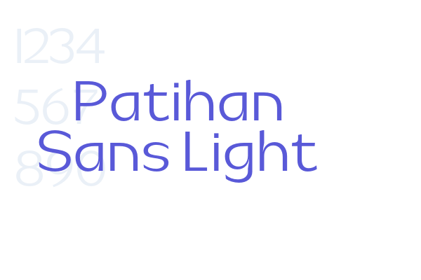 Patihan Sans Light