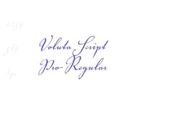 Voluta Script Pro-Regular