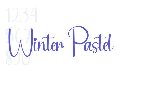 Winter Pastel