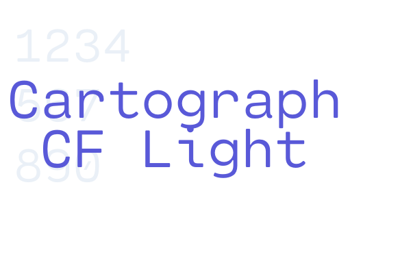 Cartograph CF Light