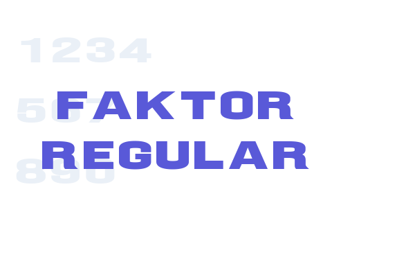 Faktor Regular