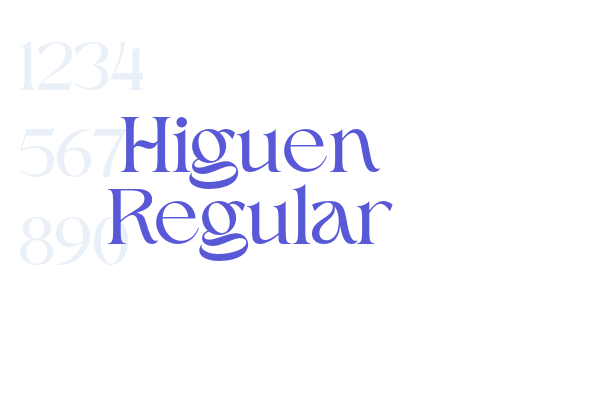 Higuen Regular