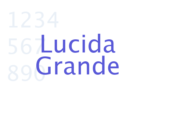 Lucida Grande