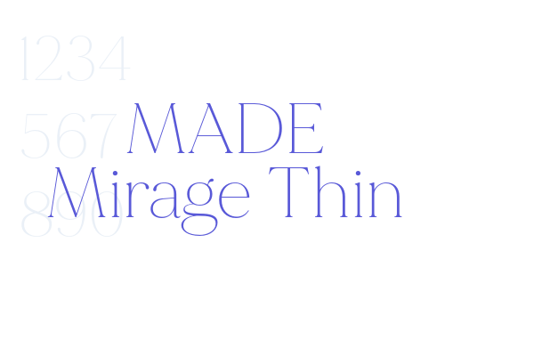 MADE Mirage Thin