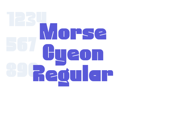 Morse Cyeon Regular