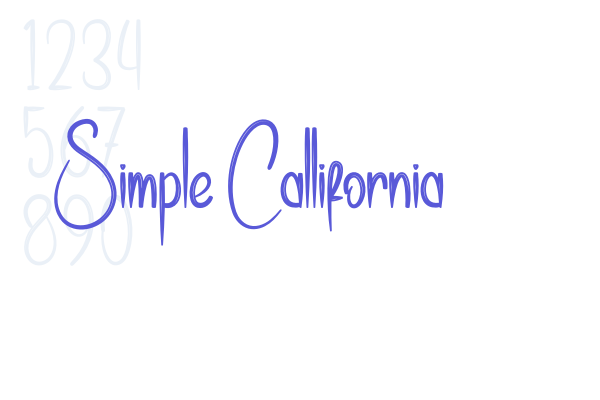 Simple Callifornia