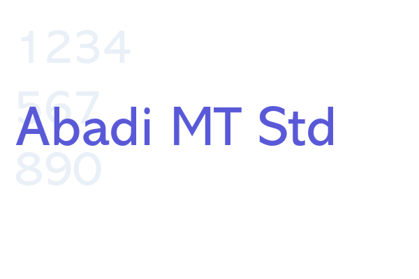 Abadi MT Std