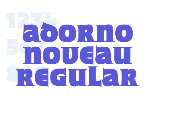 Adorno Noveau Regular