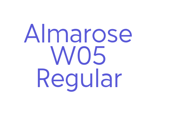 Almarose W05 Regular