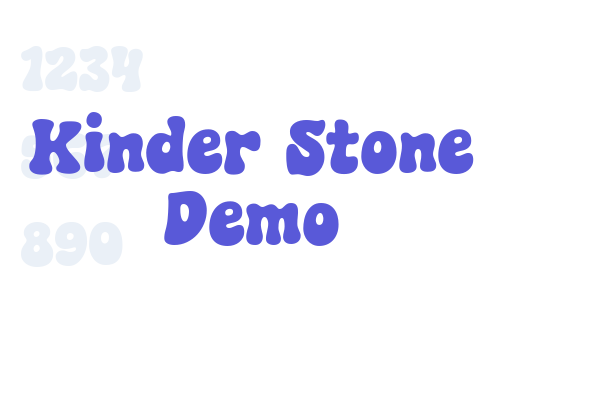 Kinder Stone Demo