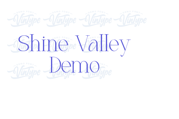 Shine Valley Demo