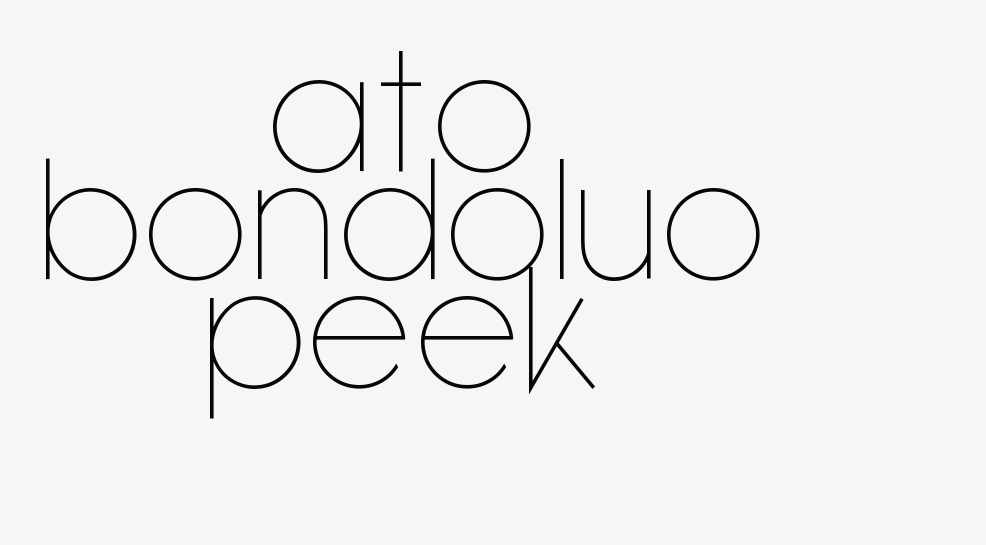 ATO Bondoluo Peek