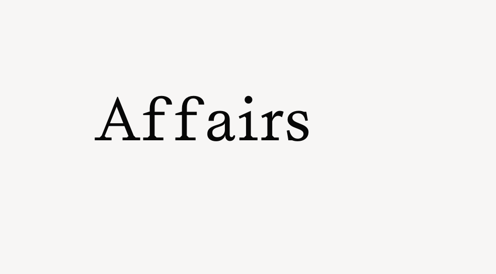 Affairs