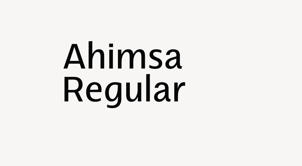 Ahimsa Regular