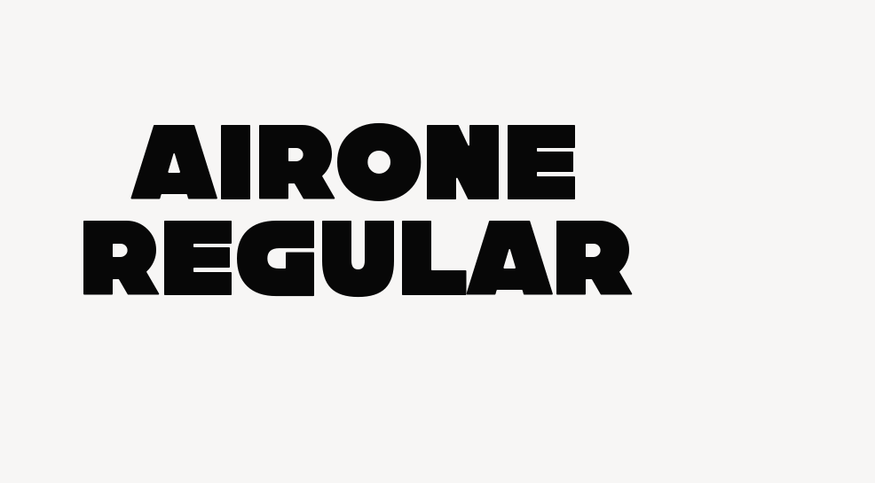 Airone Regular