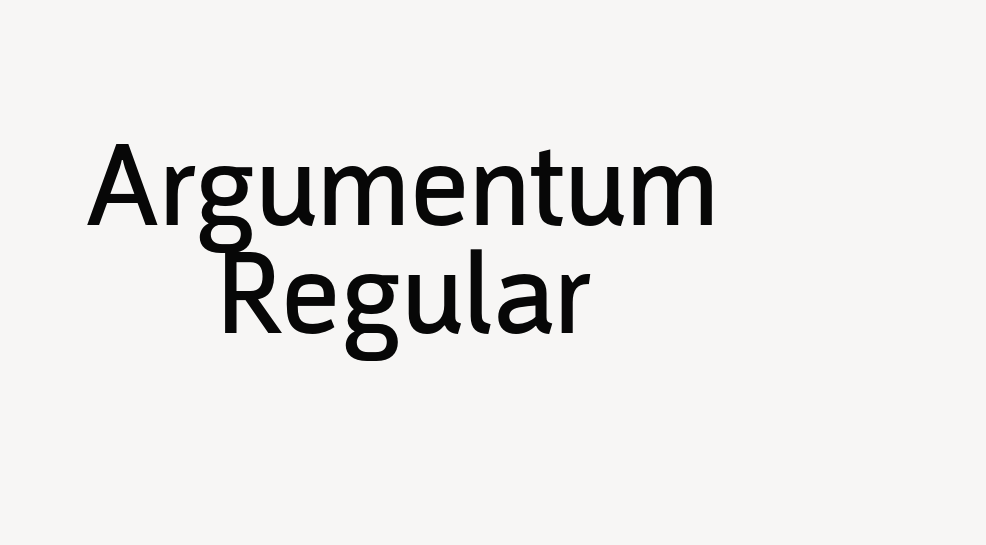 Argumentum Regular