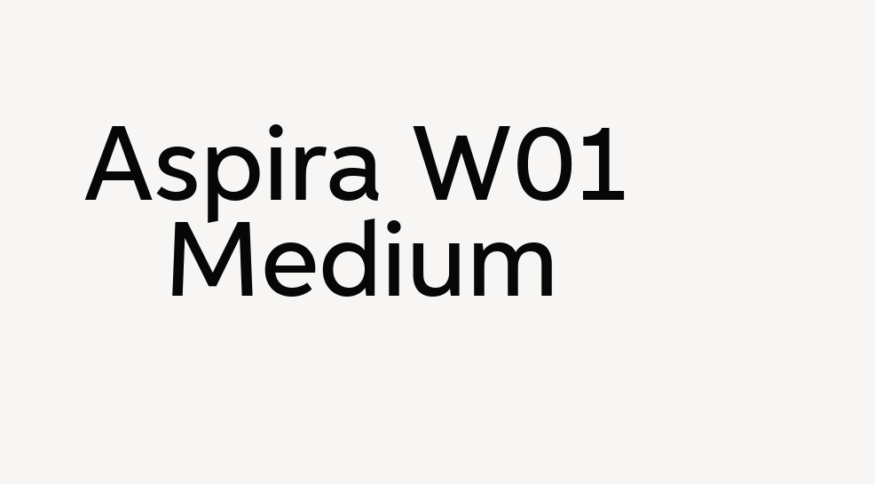 Aspira W01 Medium