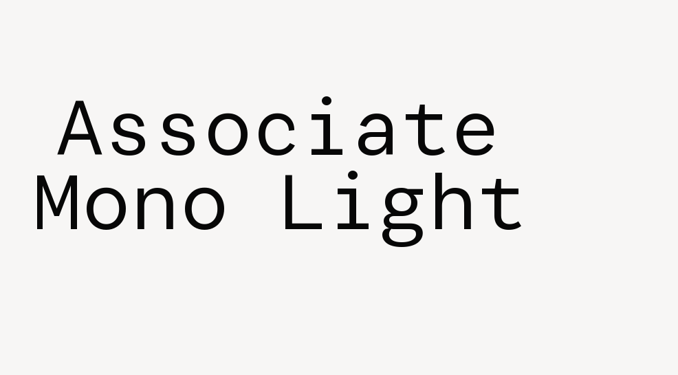 Associate Mono Light