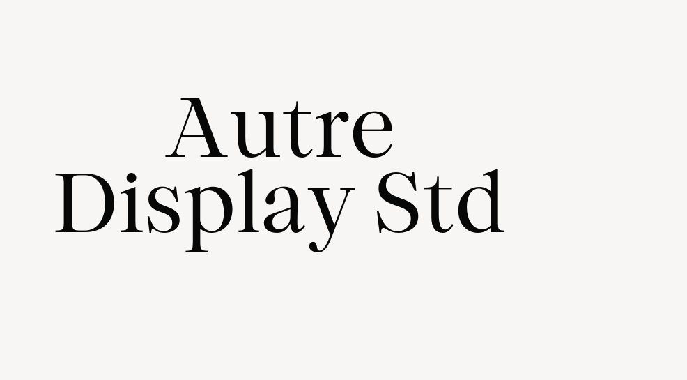 Autre Display Std