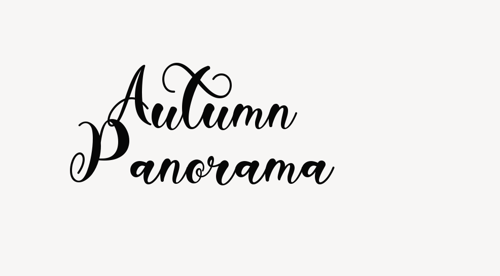 Autumn Panorama