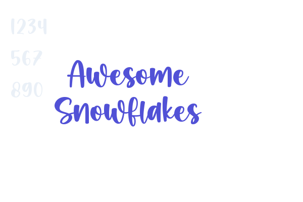 Awesome Snowflakes