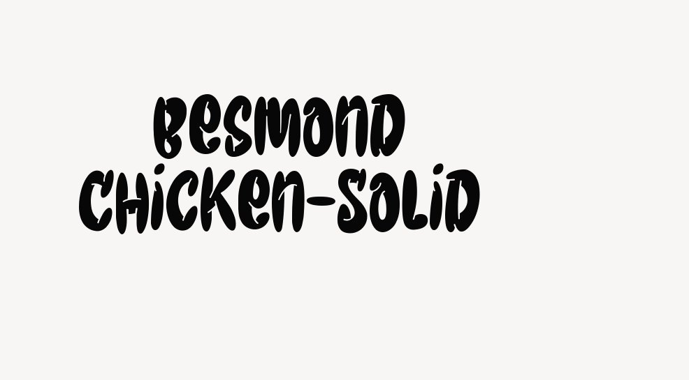 Besmond Chicken-Solid