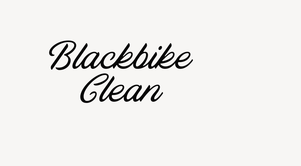 Blackbike Clean