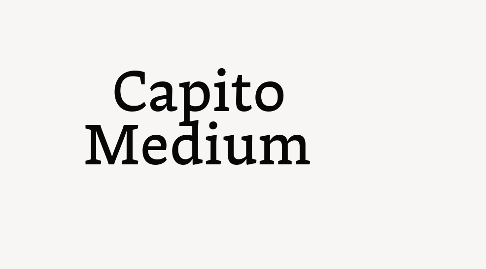 Capito Medium