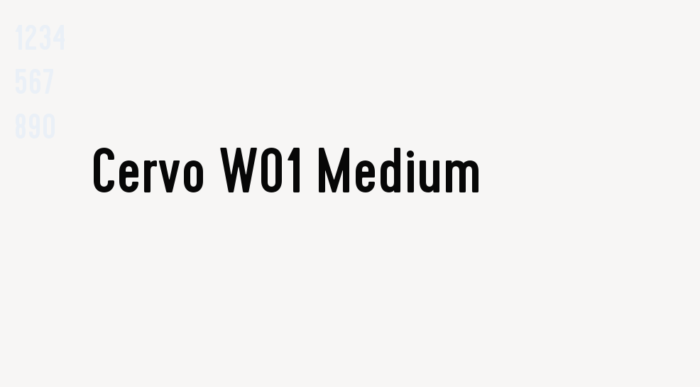 Cervo W01 Medium