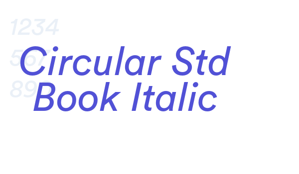 Circular Std Book Italic