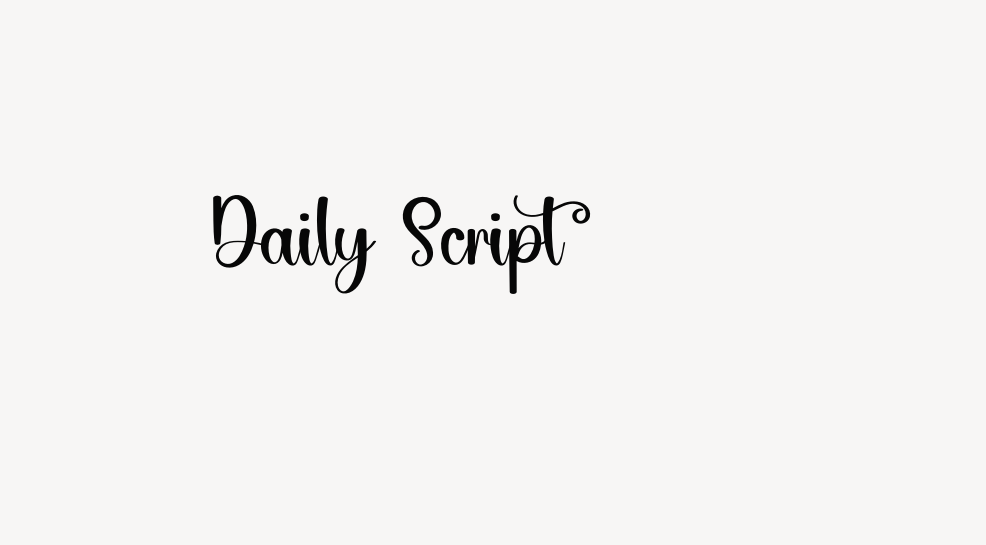 Daily Script