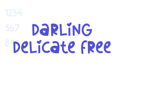 Darling Delicate Free