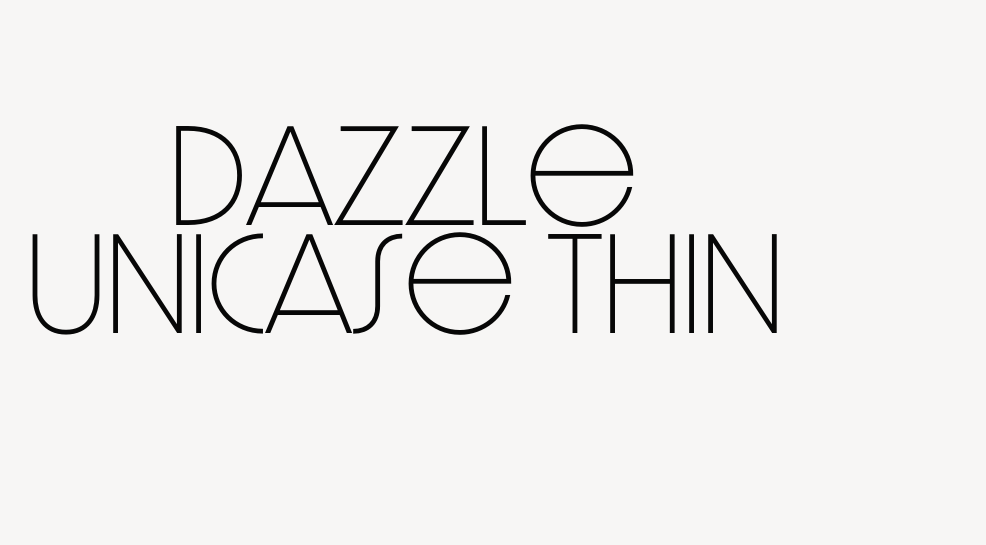 Dazzle Unicase Thin