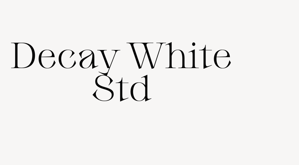 Decay White Std