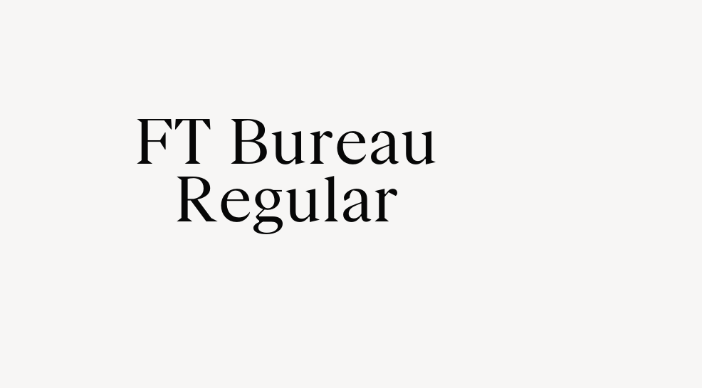 FT Bureau Regular